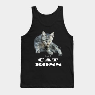 I am a cat boss Tank Top